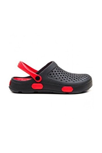 GEZER Unisex Black Sabo Hospital Doctor Nurse Sea Slippers 9626