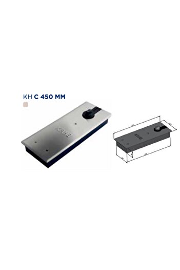 Camaks Kahe Yer Hidroliği, Cam Kapı Pombası Sadece Tek Motor Kh C 450 Mm