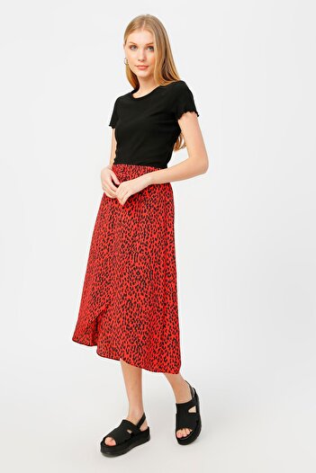ONLY Women's Black Short Sleeve Ruffle Crop T-Shirt 15201206 ONLEMMA