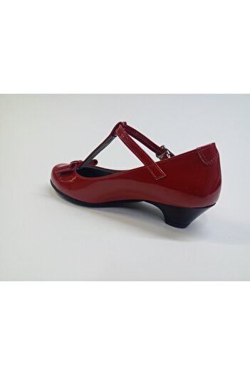 Rose Club Kids Girl's Red Evening Dress Heeled Shoes