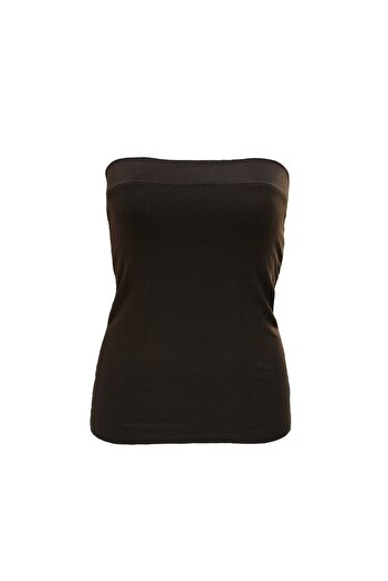 Malabadi Women's Brown Modal Strapless Body