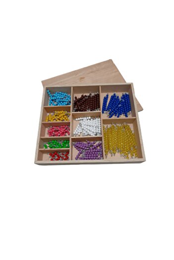Montessori Gemisi 20'li Set Boncuk Kutusu
