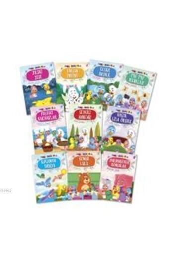 Timaş Çocuk Kıda K11 Mini Tales - 4 Sets (10 Books) - Nalan Aktaş Sönmez