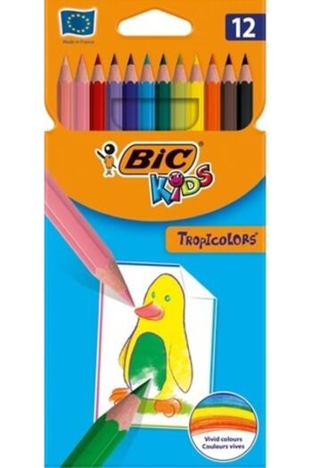 Bic Kids Tropicolors 12 Dry Paint