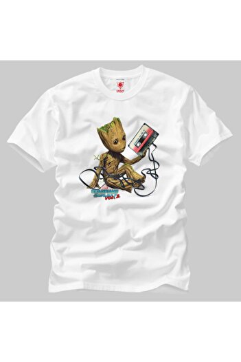 Crazy Guardians Of The Galaxy Vol 2 Groot With Tape Ανδρικό T-Shirt
