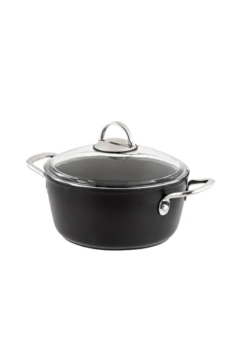Nehir Black Galaxy Titanium Deep Pot 24 cm