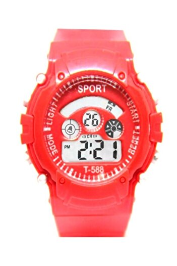 Hyd Lighted Sports Kids Wrist Watch with Digital Alarm