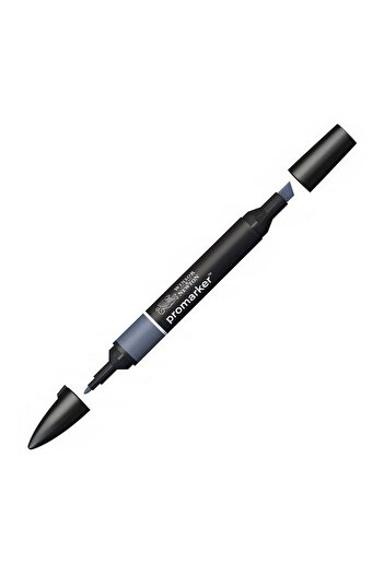 Winsor Newton Promarker Double Tip Alcohol Based Graphic Drawing Pen Storm Cloud (Bg05)