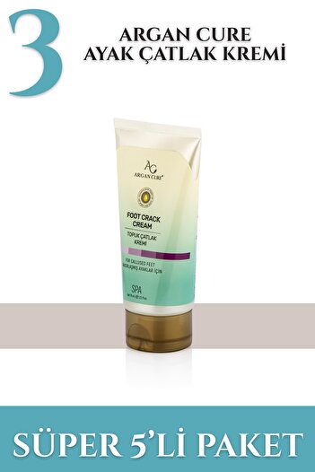 Argan Cure Pedikür Leğeni Süper Paket 5'Li