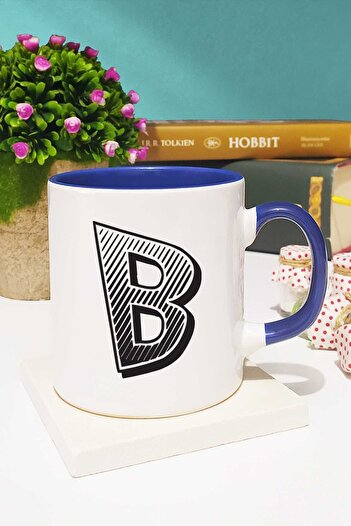 Hedizu Letter Designed B Letter Mug