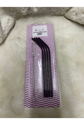 Benante 4-Piece Stainless Steel Straws