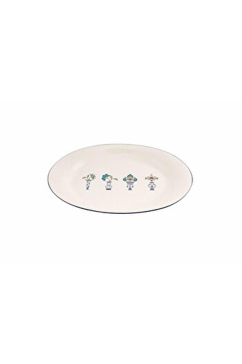 Porland Vaso Piccolo Desen9 Kayık Tabak 31 Cm 04alm008080