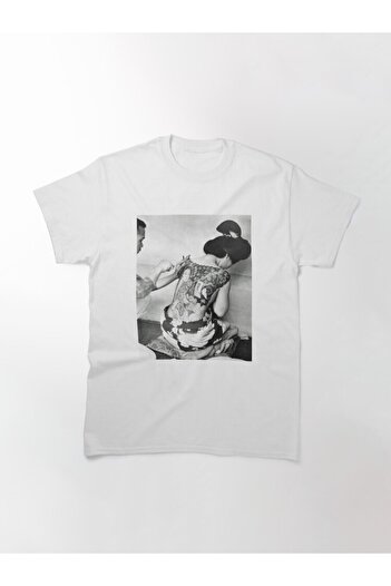 ZOKAWEAR Μπλουζάκι Unisex Vintage Tattoo Art Printed - Σέξι Σχέδιο Japonesa