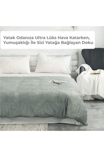 Terapise Wellsoft Quilt / Weighted Blanket Duvet Cover Double for Winter and Spring Months, 200x220cm