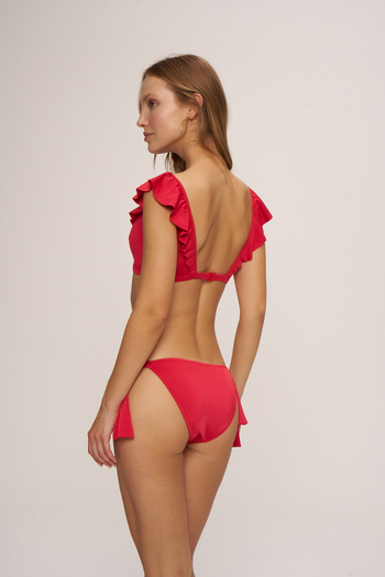 Pierre Cardin Lace-upFauxJumpsuitBikiniBottom