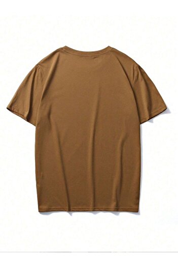 WOODROFFE Beach Picture Printed Oversize ανδρικό μπλουζάκι Casual Boyfirend