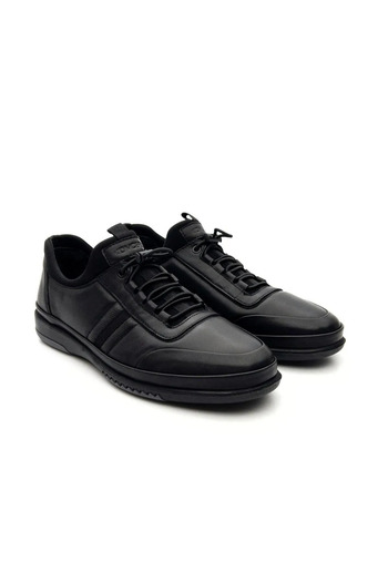 KOMCERO 9779 Men's Genuine Leather Comfortable Stretch Casual Shoes