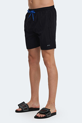 Slazenger Ανδρικό μαγιό RENO με τσέπες, μαύρο