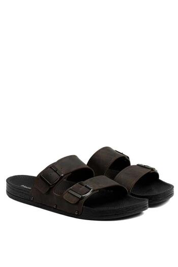 Pierre Cardin ® PC-7241 Double Buckle Men's Casual Slippers