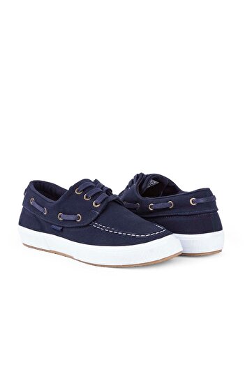 BUCKHEAD 4320 Edoras Lacivert Yazlık Keten Comfort Sneaker Spor Ayakkabı