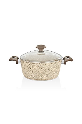 FALEZ CREAMY 28 CM DEEP COOKER