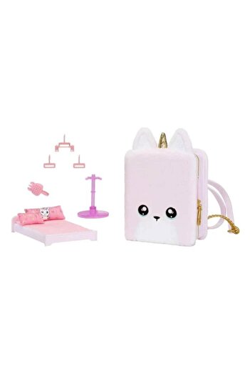 Giochi Presiozi Na! Na! Na! Surprise Backpack Bedroom Unicorn Bebek Britney Sparkles Oyun Seti