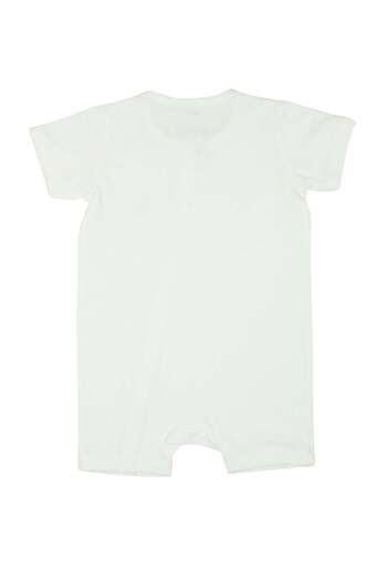 Jrmori Basic Short Jumpsuit with Snap Fasteners