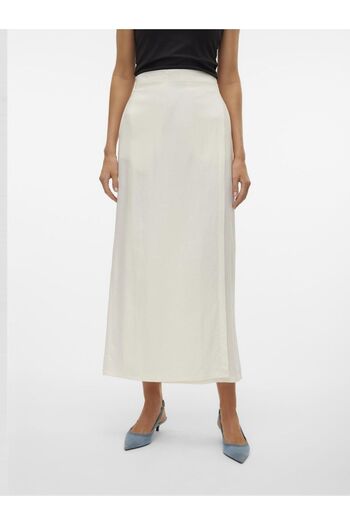 Vero Moda Rock Vminayah Hohe Taille Langer Rock