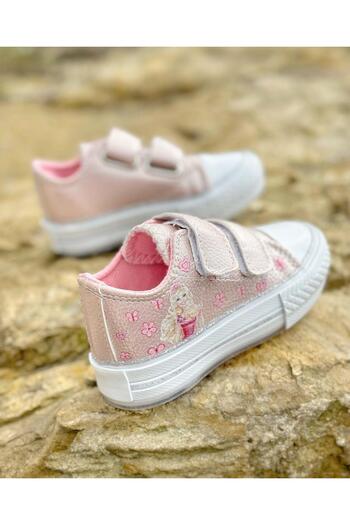 Surpie Shoes Karakterli Çocuk Işıklı Ayakkabı, Kız Çocuk Günlük Ayakkabı