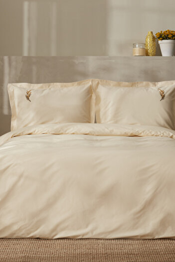 Karaca Home Doğasever Olive Doğadan Colors Single Duvet Cover Set Khaki