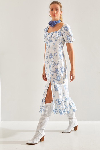 Bianco Lucci Women's Floral Patterned Dress60181001