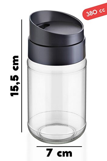 Nandy Home Swivel Lid with Stand Garda Spice Rack Set - Three Stage Set of 3 380 CC