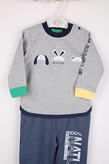 Begisa Girl Boy Baby Kids Cute Animals Tracksuit Set 00100