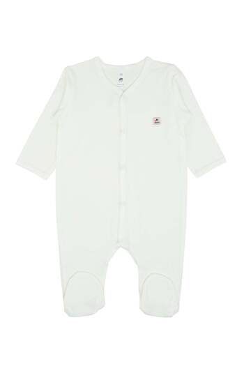 Jrmori Basic Jumpsuit with Snap Fasteners