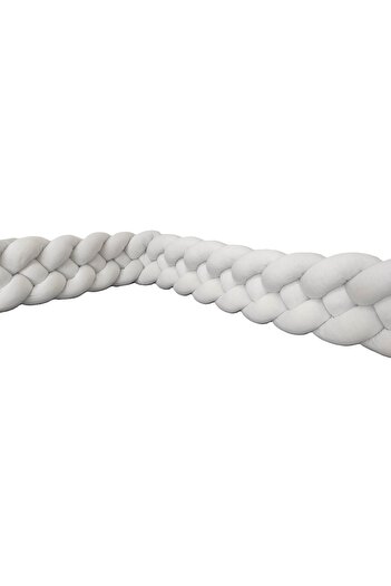 mee-like Braid Protection 540 cm 4-Piece Braid Model - Suitable for 100x200 Montessori Bedding