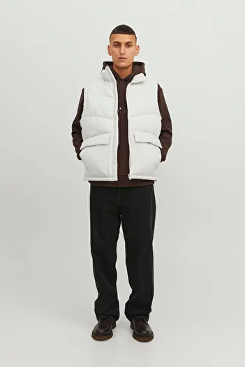 Jack & Jones Чоловічий жилет з матовою поверхнею та наповнювачем - Vesterbro - 12238853 - BS
