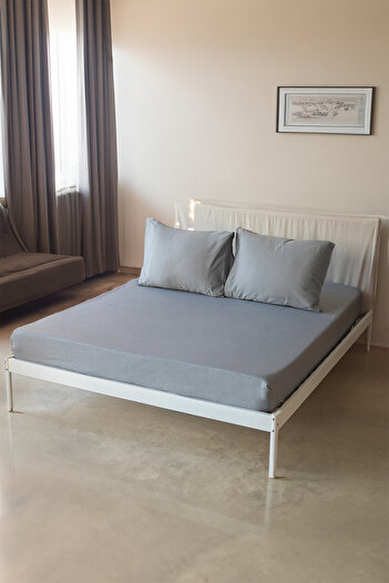 Valoroso Tekstil Elastic Sheet Set (Pillowcase Included) 4 Sizes