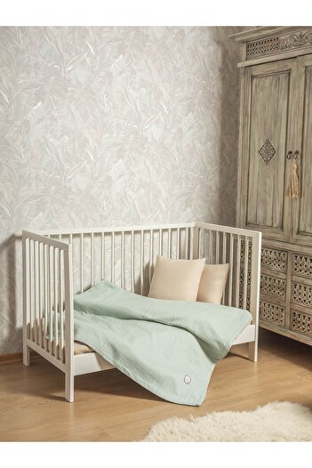 LAVENDIER FLOPPY 100% COTTON BABY KNITTED PİKE (110x150)