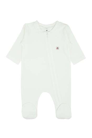 Jrmori Neck Zippered Basic Jumpsuit