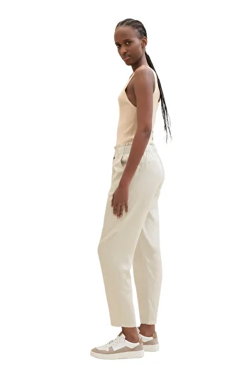 Tom Tailor Denim Colored Paper Bag Pants