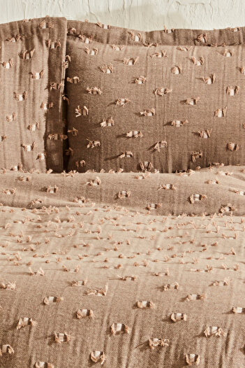 Karaca Home Mary Double Bedspread Set Latte