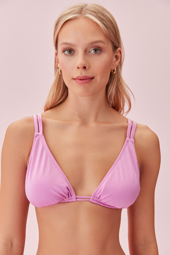 SUWEN Triangle Bikini Top