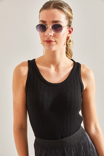 Bianco Lucci Knitwear Women's Summer Blouse -20246059