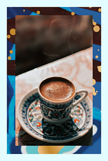 Mim and More Mastic Gum Turkish Coffee, Damla Sakız Aromalı Türk Kahvesi, 200 gr