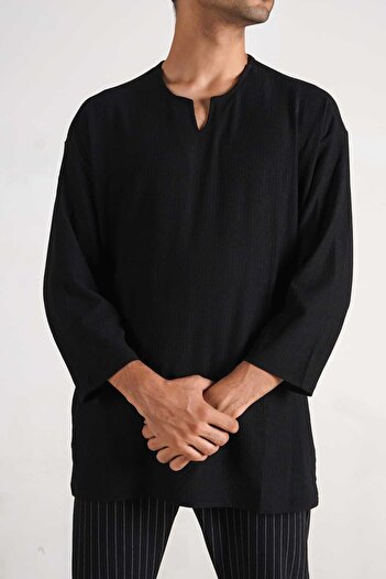 modasende Μπλουζάκι με κολάρο Fakir Oversize