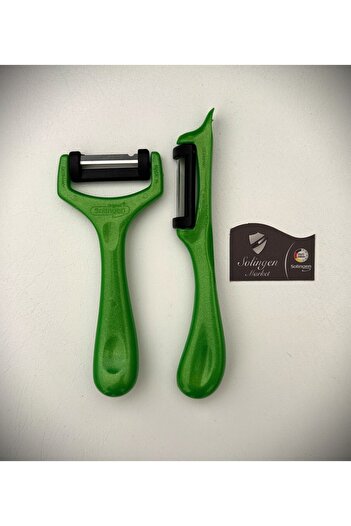 Solingen Green Sparkle Peeler Set