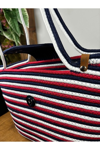 MaVaux Berry Magnetic Natural Straw Jute Beach Bag, Seasonal Bag - Summer Trend!"