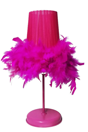 TEKAY AYDINLATMA Feather boy girl children's room bedroom lamp with color options