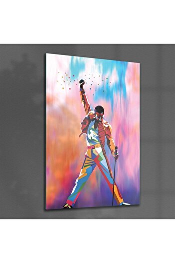 Decovetro Ilustrație pictată a reginei Freddie Mercury