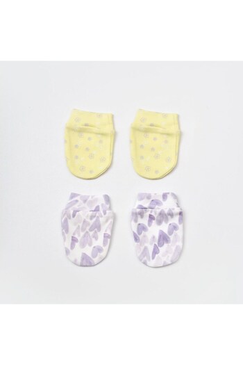 Biorganic Love You Baby 2-Pack Baby Gloves 72181